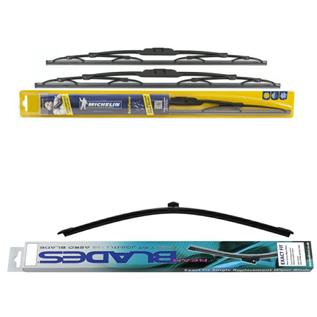 Michelin RainForce & Blades Rear Screen Wiper - Triple Pack