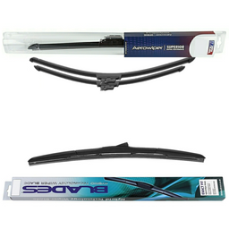 Wiper Blades Aerowiper & Blades Hybrid - Triple Pack