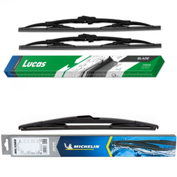 Lucas ECO Blade & Michelin Rear Screen Wiper - Triple Pack