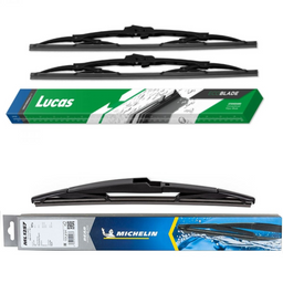 Lucas ECO Blade & Michelin Rear Screen Wiper - Triple Pack