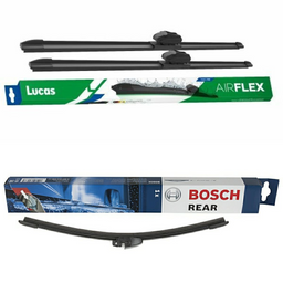 Lucas AIRFLEX Retrofit & Bosch Rear Screen Wiper A - Triple Pack