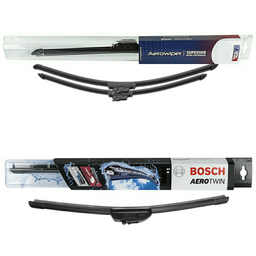 Wiper Blades Aerowiper & Bosch Retrofit Aerotwin - Triple Pack