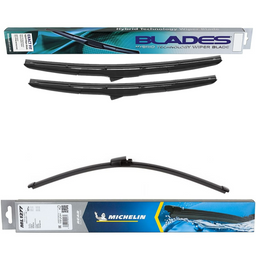 Blades Hybrid & Michelin Rear Screen Wiper - Triple Pack