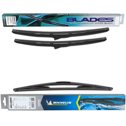 Blades Hybrid & Michelin Rear Screen Wiper - Triple Pack