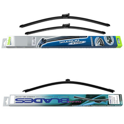 Valeo Silencio X.TRM Flat & Blades Rear Screen Wiper - Triple Pack