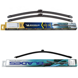 Michelin Radius Beam & Blades Rear Screen Wiper - Triple Pack