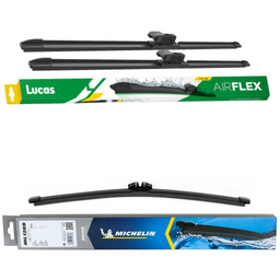 Lucas AIRFLEX DirectFit & Michelin Rear Screen Wiper - Triple Pack