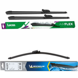 Lucas AIRFLEX DirectFit & Michelin Rear Screen Wiper - Triple Pack