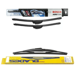 Bosch Retrofit Aerotwin & Blades Rear Screen Wiper - Triple Pack