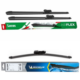 Lucas AIRFLEX DirectFit & Michelin Rear Screen Wiper - Triple Pack