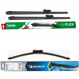 Lucas AIRFLEX DirectFit & Michelin Rear Screen Wiper - Triple Pack