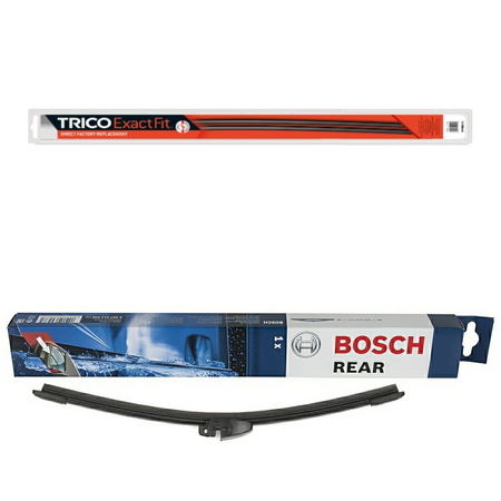 Trico Refill Kit & Bosch Rear Screen Wiper A - Triple Pack