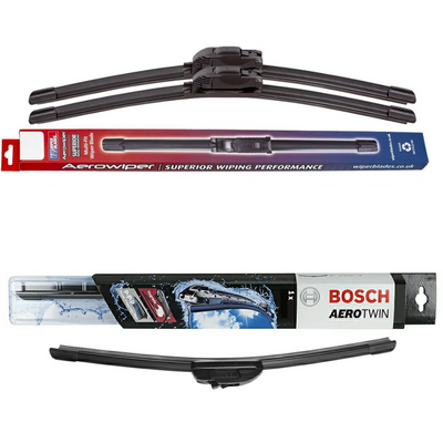 Wiper Blades Aerowiper & Bosch Retrofit Aerotwin - Triple Pack