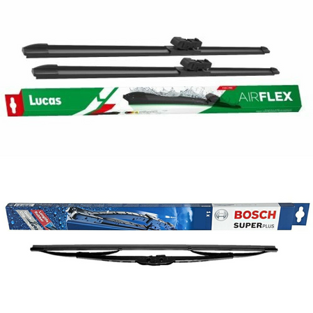 Lucas AIRFLEX DirectFit & Bosch Super Plus - Triple Pack