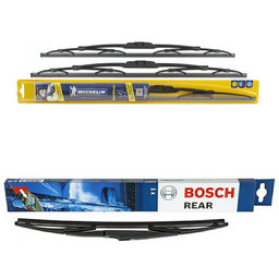 Michelin RainForce & Bosch Rear Screen Wiper H - Triple Pack