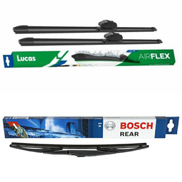 Lucas AIRFLEX Retrofit & Bosch Rear Screen Wiper H - Triple Pack