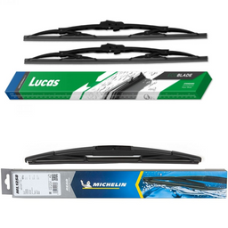 Lucas ECO Blade & Michelin Rear Screen Wiper - Triple Pack