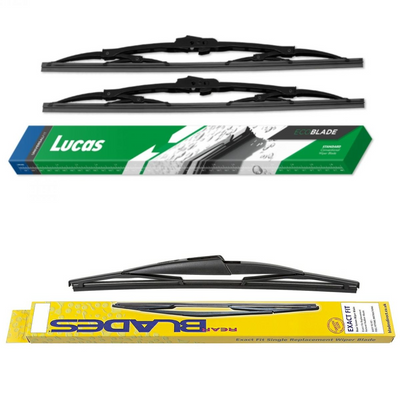 Lucas ECO Blade & Blades Rear Screen Wiper - Triple Pack