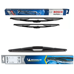 Bosch Super Plus & Michelin Rear Screen Wiper - Triple Pack