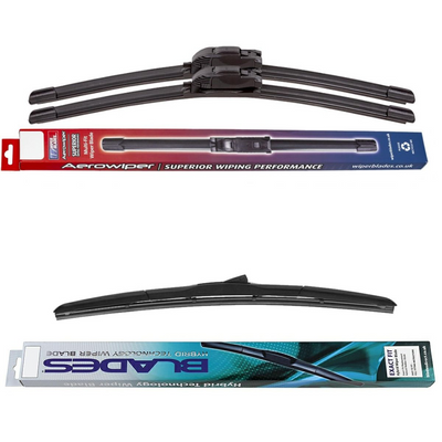 Wiper Blades Aerowiper & Blades Hybrid - Triple Pack