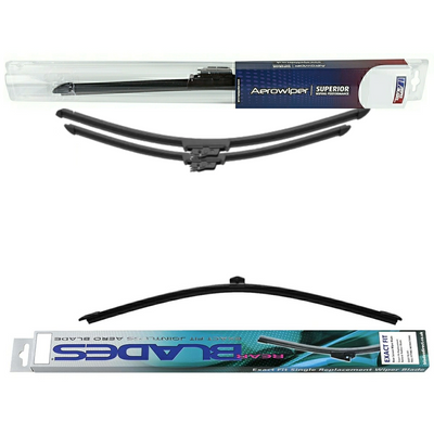 Wiper Blades Aerowiper & Blades Rear Screen Wiper - Triple Pack