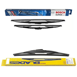 Bosch Super Plus & Blades Rear Screen Wiper - Triple Pack