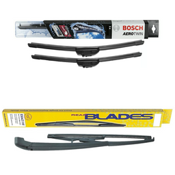 Bosch Retrofit Aerotwin & Blades Rear Screen Wiper - Triple Pack