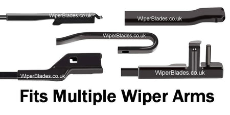 Michelin Stealth & Bosch Rear Screen Wiper H - Triple Pack